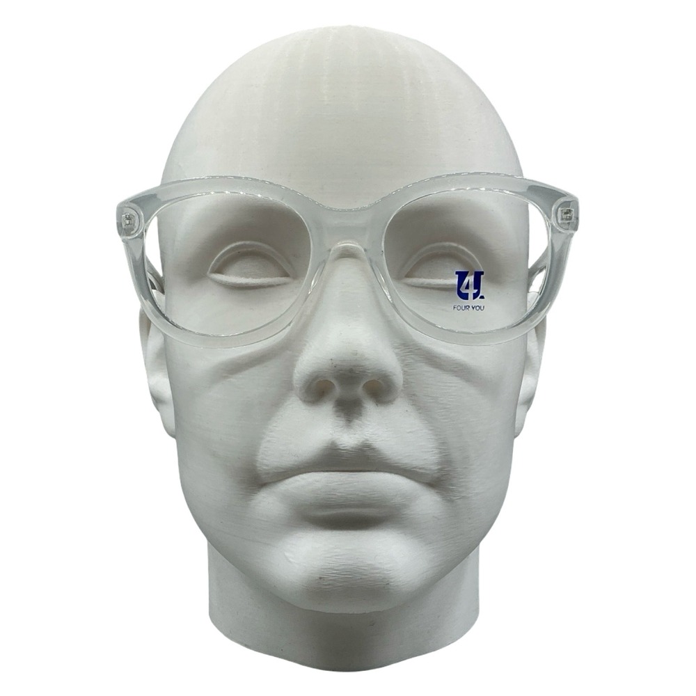 Four You Capri UP 325 Clear Crystal Eyeglasses Frames 52-22-145